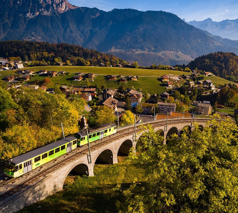 Alpes vaudoises: une déclaration d’intention pour réduire la voiture